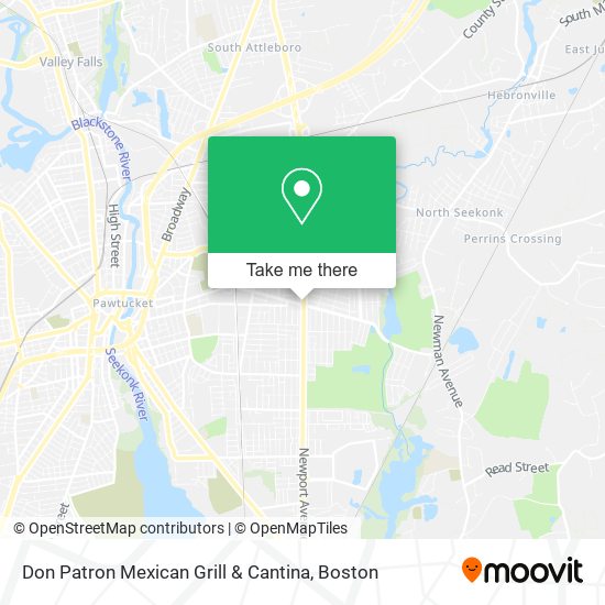 Don Patron Mexican Grill & Cantina map