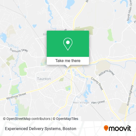 Experienced Delivery Systems map