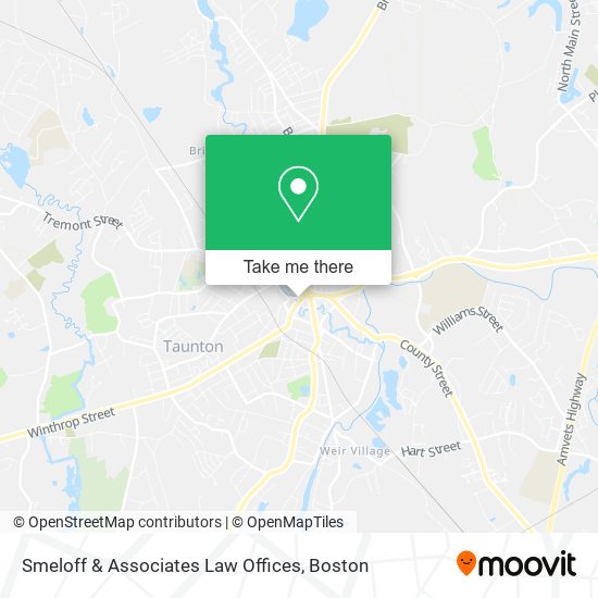 Smeloff & Associates Law Offices map