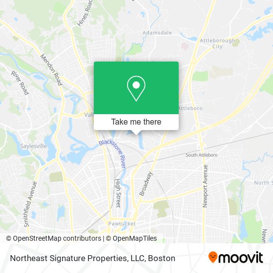 Northeast Signature Properties, LLC map