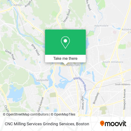 CNC Milling Services Grinding Services map