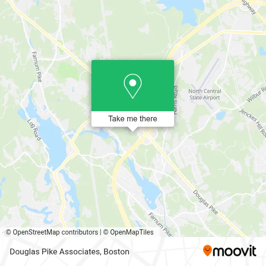 Douglas Pike Associates map