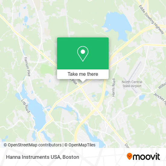 Hanna Instruments USA map
