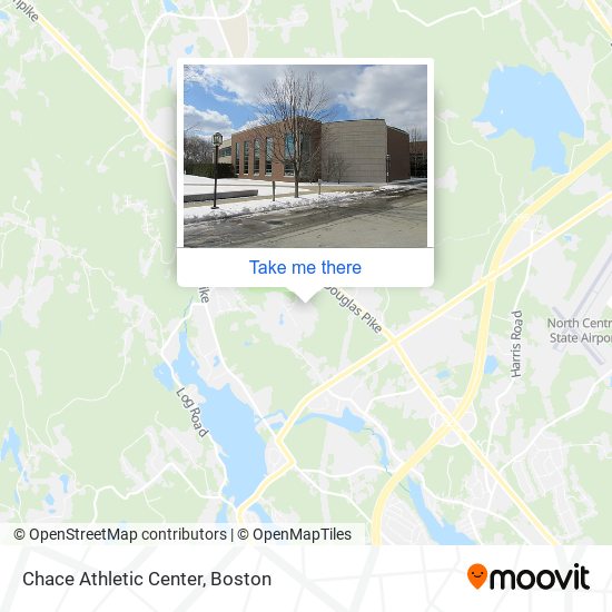 Chace Athletic Center map