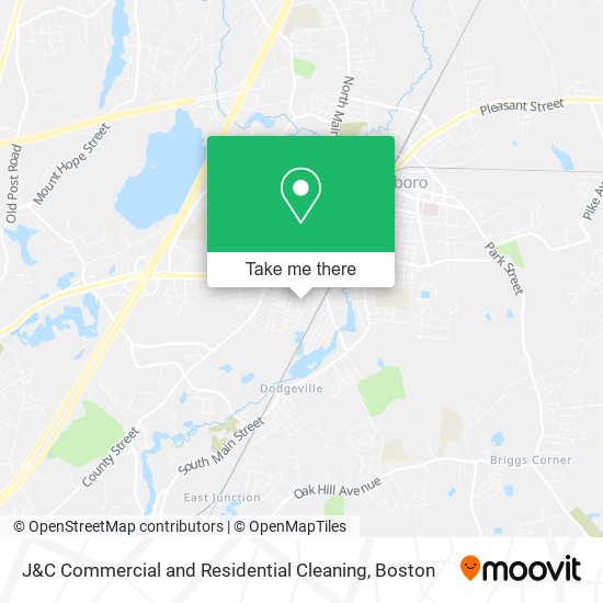 J&C Commercial and Residential Cleaning map