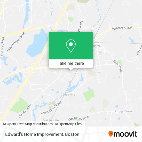 Edward's Home Improvement map
