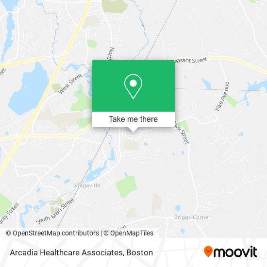 Arcadia Healthcare Associates map
