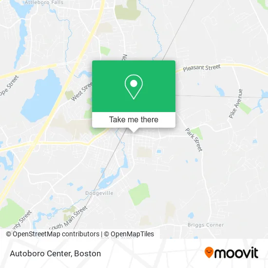 Autoboro Center map
