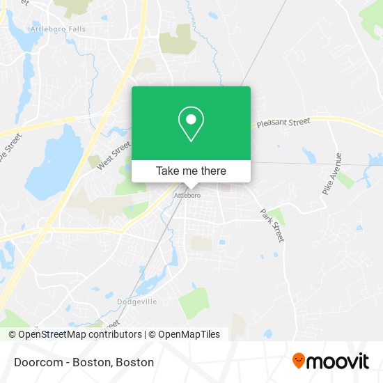Doorcom - Boston map