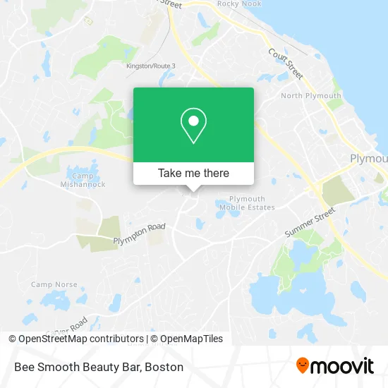 Bee Smooth Beauty Bar map
