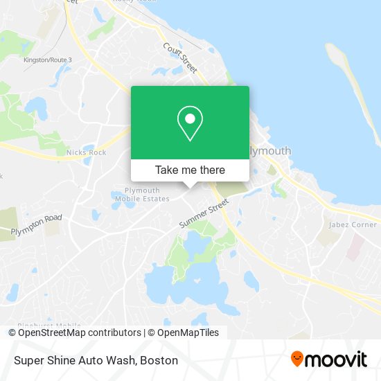 Super Shine Auto Wash map