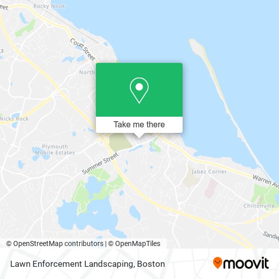 Lawn Enforcement Landscaping map