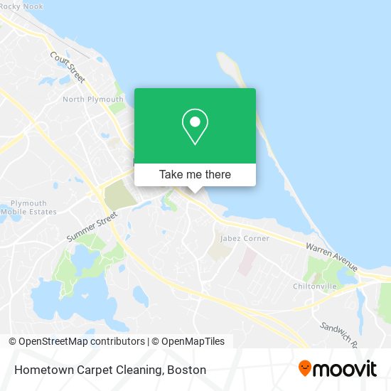 Hometown Carpet Cleaning map