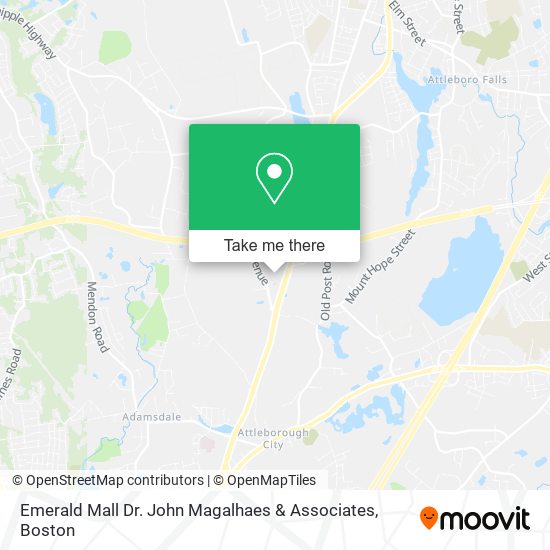 Mapa de Emerald Mall Dr. John Magalhaes & Associates