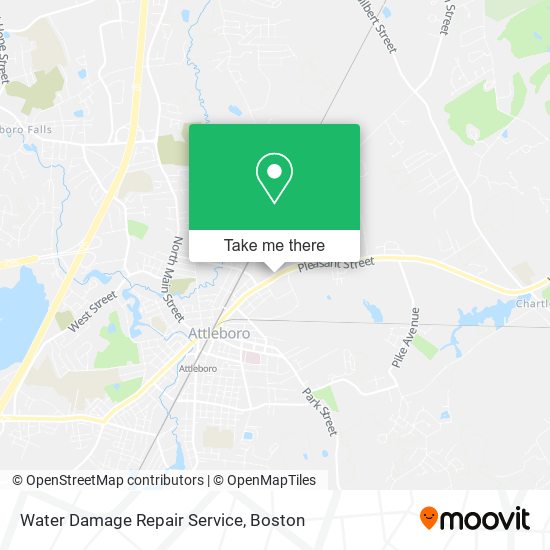 Mapa de Water Damage Repair Service