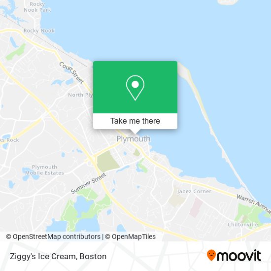 Ziggy's Ice Cream map