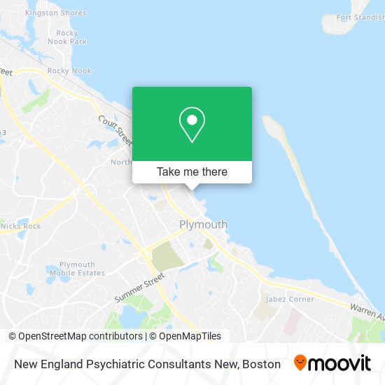 Mapa de New England Psychiatric Consultants New