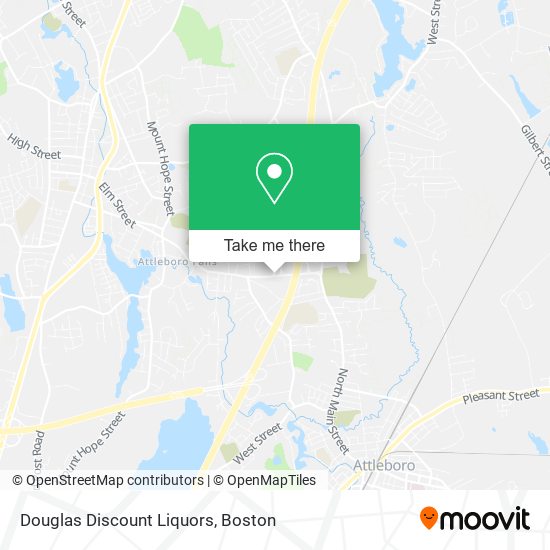 Douglas Discount Liquors map