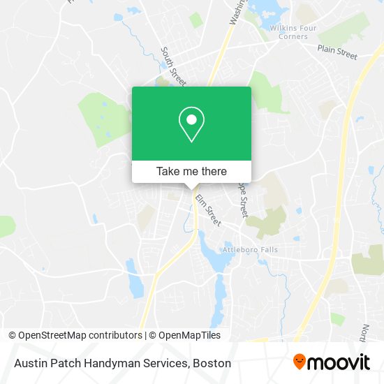 Austin Patch Handyman Services map