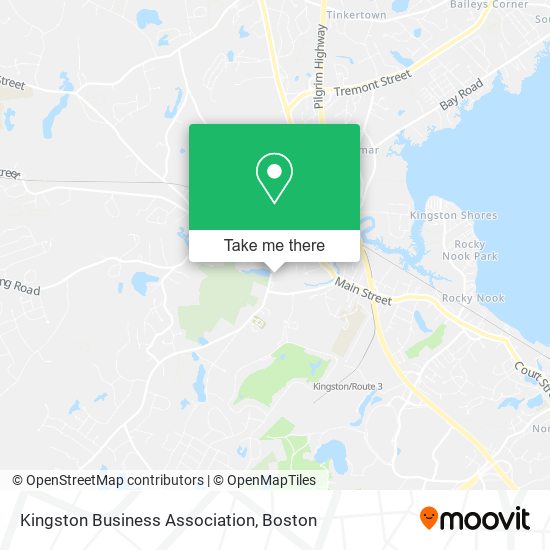 Mapa de Kingston Business Association