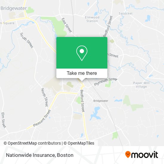 Nationwide Insurance map