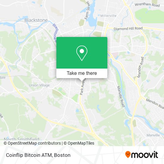 Coinflip Bitcoin ATM map