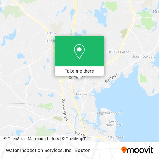 Mapa de Wafer Inspection Services, Inc.