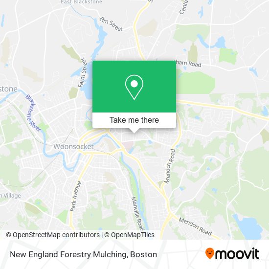 New England Forestry Mulching map