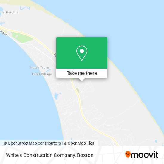 Mapa de White's Construction Company