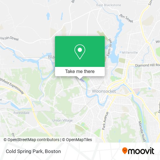 Cold Spring Park map