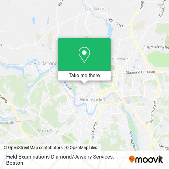 Field Examinations Diamond / Jewelry Services map