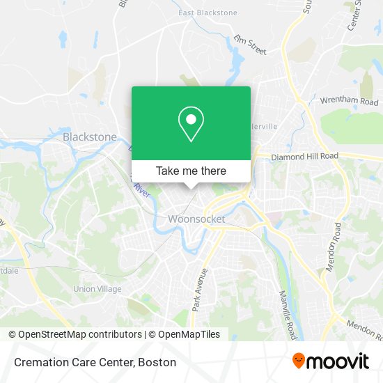 Cremation Care Center map