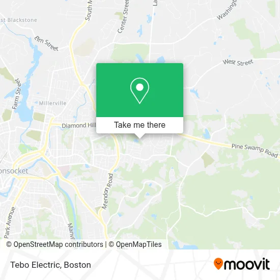 Tebo Electric map