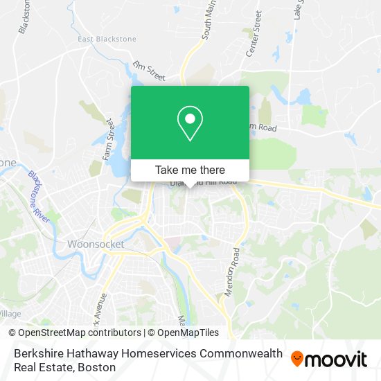 Mapa de Berkshire Hathaway Homeservices Commonwealth Real Estate