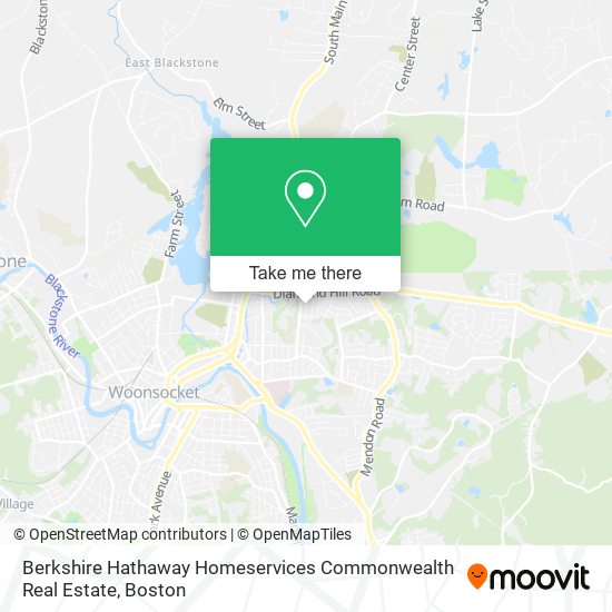 Berkshire Hathaway Homeservices Commonwealth Real Estate map