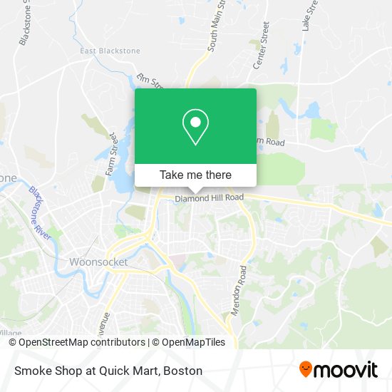 Mapa de Smoke Shop at Quick Mart