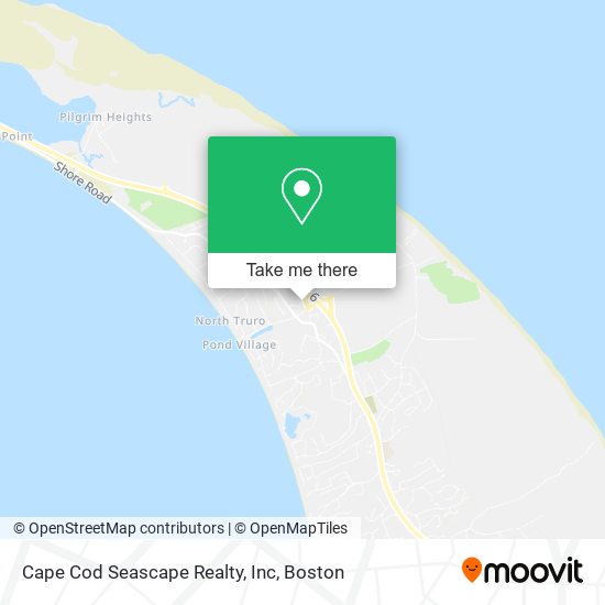 Mapa de Cape Cod Seascape Realty, Inc