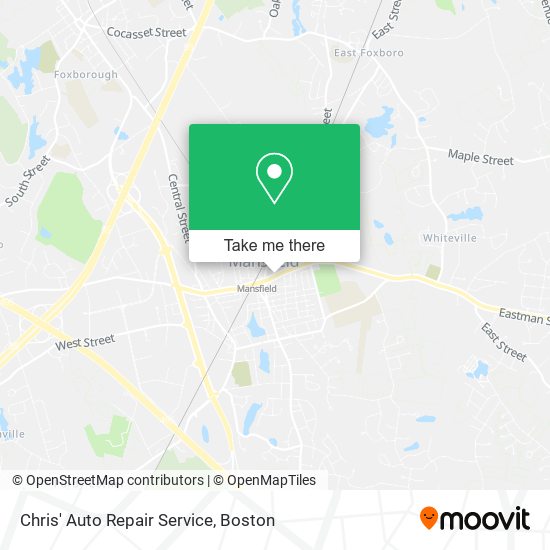 Mapa de Chris' Auto Repair Service