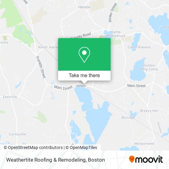 Weathertite Roofing & Remodeling map