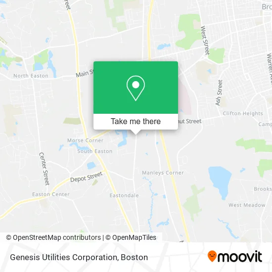 Genesis Utilities Corporation map