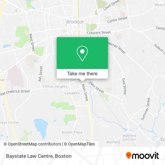 Mapa de Baystate Law Centre