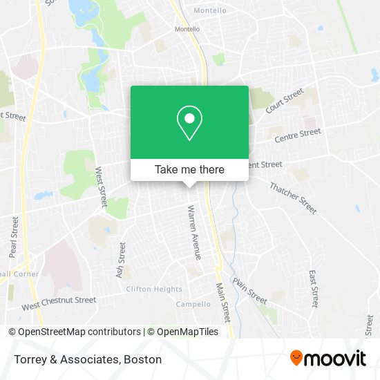 Torrey & Associates map