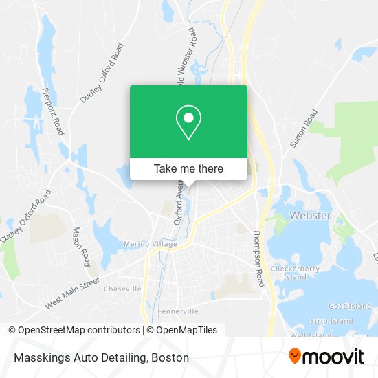 Masskings Auto Detailing map
