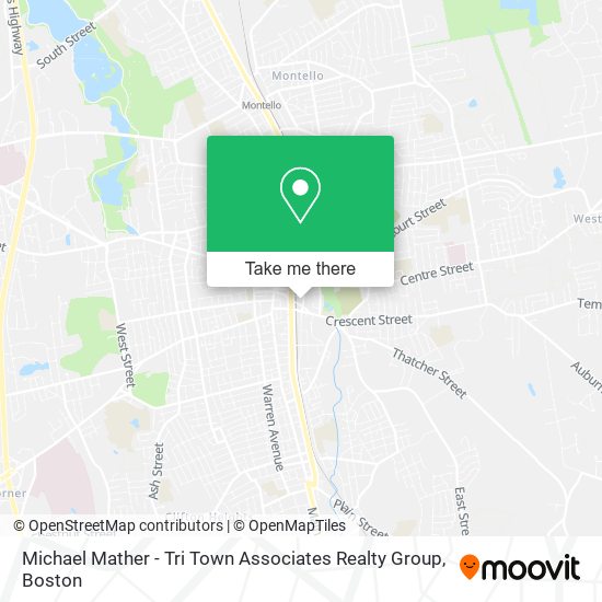Michael Mather - Tri Town Associates Realty Group map