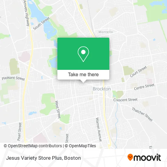 Jesus Variety Store Plus map