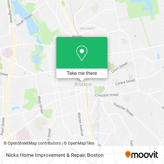 Mapa de Nicks Home Improvement & Repair