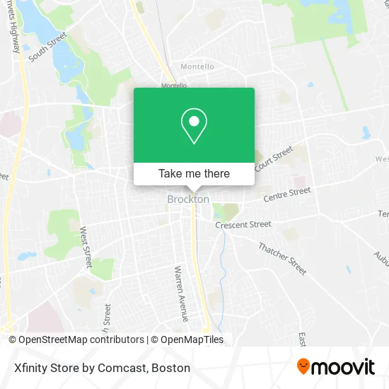 Xfinity Store by Comcast map