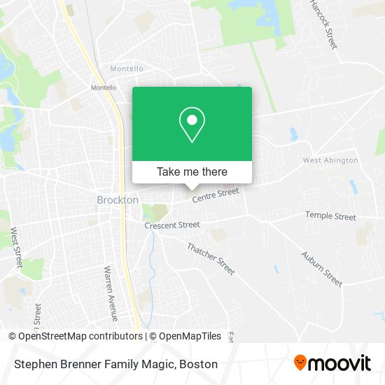 Stephen Brenner Family Magic map