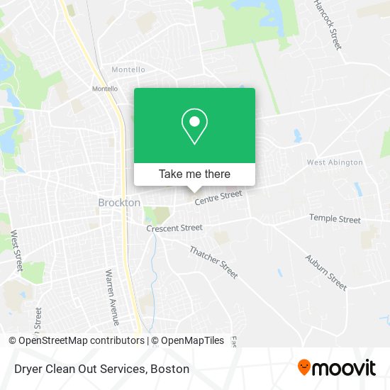 Dryer Clean Out Services map