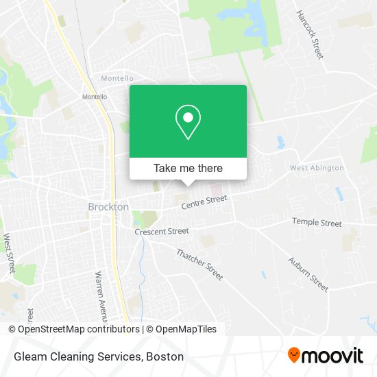 Gleam Cleaning Services map